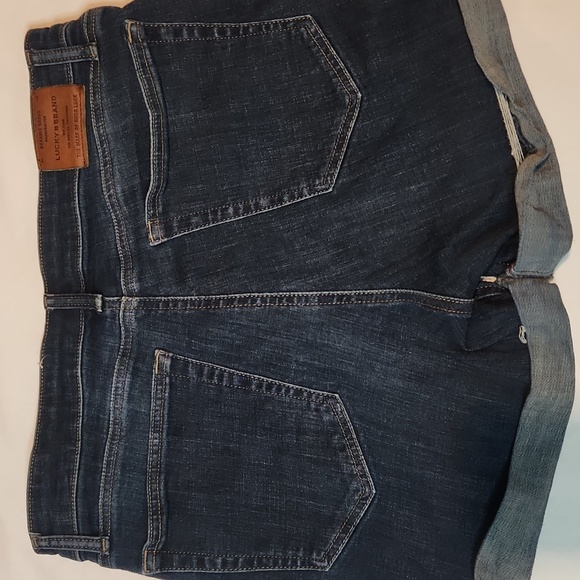 Lucky Brand | Women's Indigo | Jean Shorts | Sz 10 - Picture 3 of 5